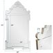 Highgrove 55 X 30 inch Silver Wall Mirror