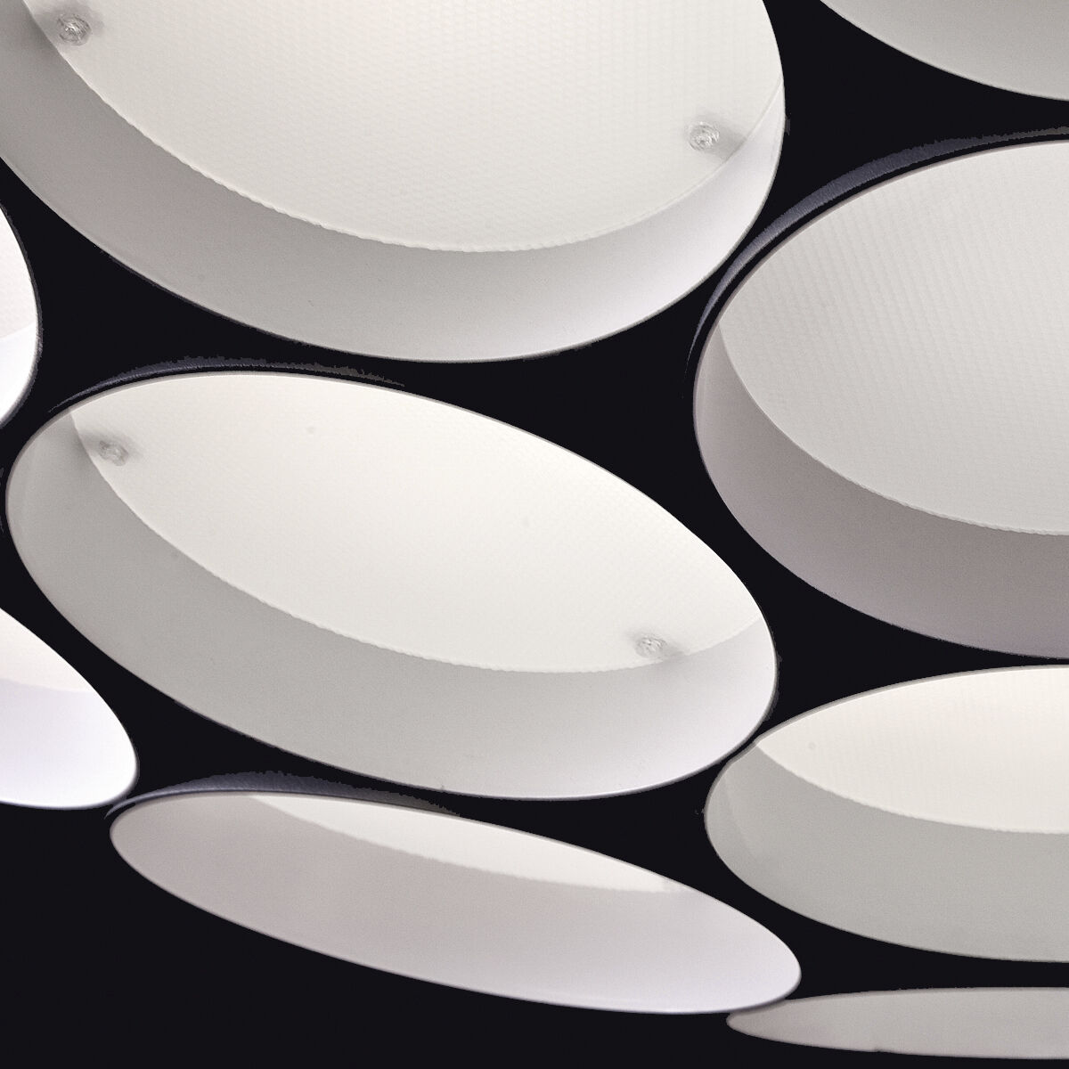 Borto LED 20 inch Grey Chandelier Ceiling Light