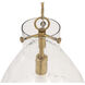 Sevara 1 Light 13.25 inch Legacy Brass Pendant Ceiling Light