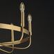 Frankie 8 Light 29 inch Heritage Single-Tier Chandelier Ceiling Light