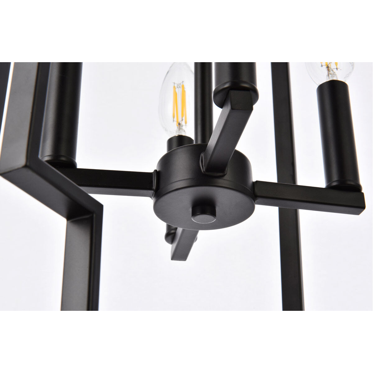 Rosenfeld 4 Light 13.5 inch Black Pendant Ceiling Light