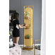 Full 78.7 X 18.1 inch Gold Mirror