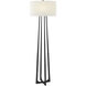 Ian K. Fowler Scala 62.5 inch 100.00 watt Aged Iron Floor Lamp Portable Light in Linen, Large