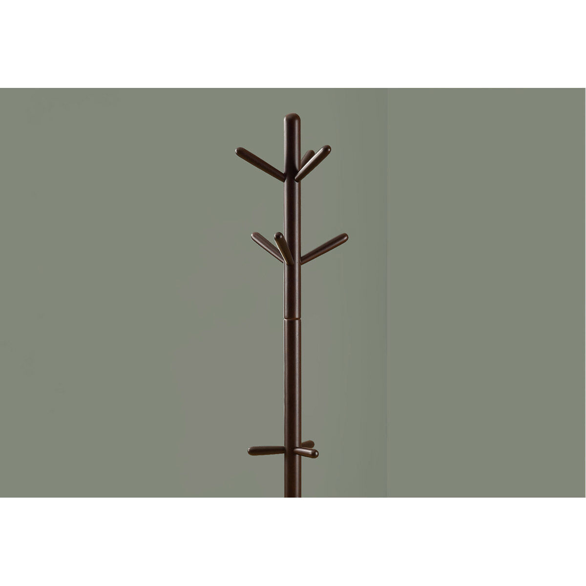 Lynn 69 inch Cappuccino Coat Rack