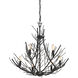 Thornhill 6 Light 26 inch Marcado Black Chandelier Ceiling Light