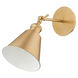 Fort Worth 1 Light 7 inch Aged Brass Wall Sconce Wall Light