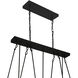 Shalia 20 Light 47 inch Black Island/Pool Table Light Ceiling Light