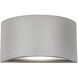 Olympus LED 5.38 inch Gray Outdoor Wall Light