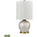 Koray 21 inch 60.00 watt Pearl with Gold Table Lamp Portable Light