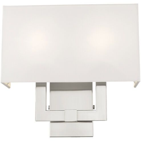 Hollborn 2 Light 13 inch Brushed Nickel ADA Wall Sconce Wall Light