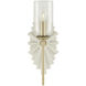Benthos 1 Light 6 inch Brass Bath Sconce Wall Light