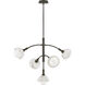 Phoebe LED 33.5 inch Black Oxide Chandelier Ceiling Light