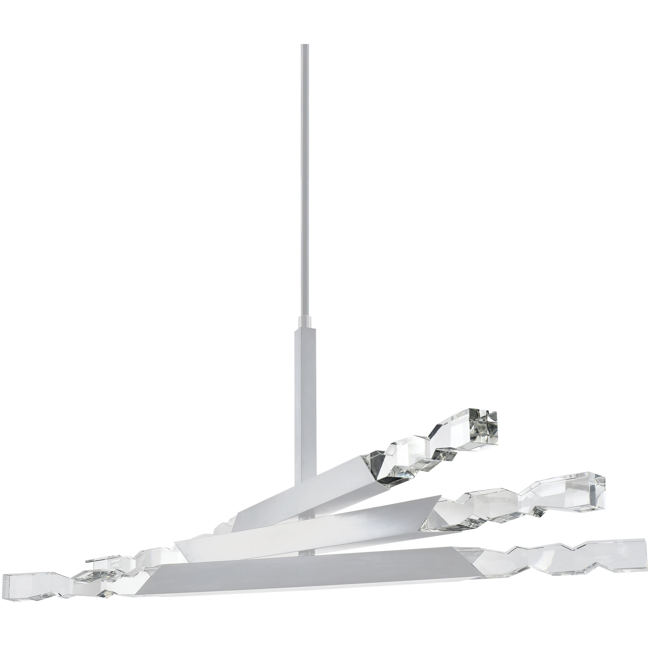 Mamadim 6 Light 48 inch Matte White Chandelier Ceiling Light