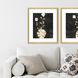 Florals Collection Black Framed Art