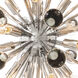 Anto 12 Light 29.53 inch Nickel Chandelier Ceiling Light