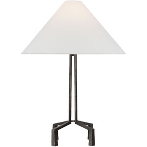 Marie Flanigan Clifford 27.75 inch 15.00 watt Aged Iron Table Lamp Portable Light, Medium