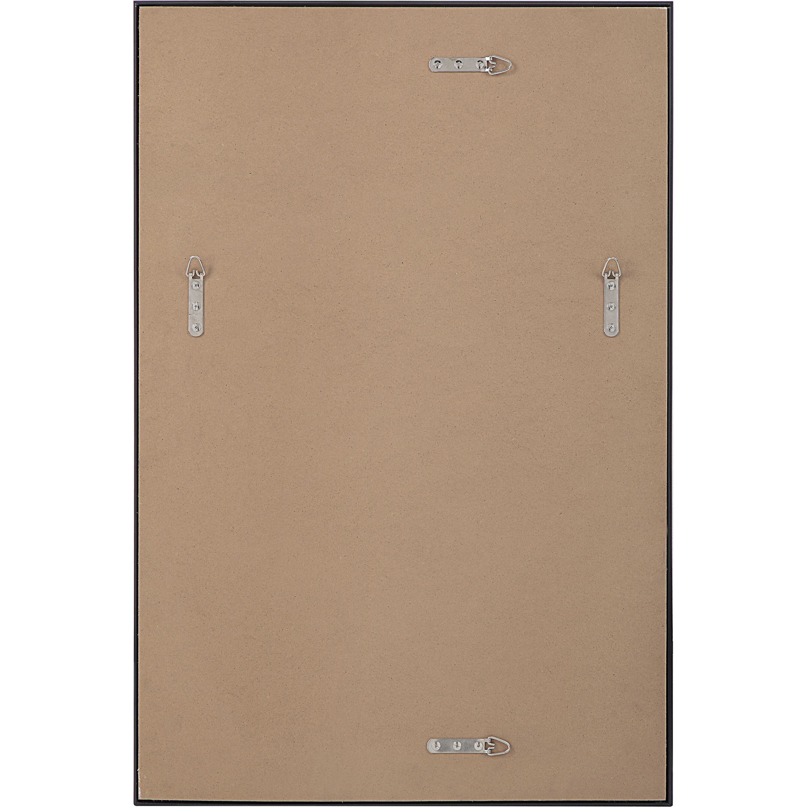 Lausanne 36 X 24 inch Matte Black Wall Mirror