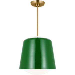 kate spade new york Draper 1 Light 12 inch Green Pendant Ceiling Light