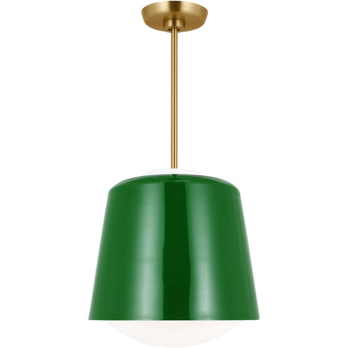 kate spade new york Draper 1 Light 12 inch Green Pendant Ceiling Light