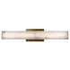 Lanza LED 20 inch Aged Brass Bath Vanity & Wall Light