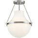 Collins 1 Light 15.00 inch Semi-Flush Mount