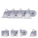 Essentials - 801x 4 Light 30 inch Polished Chrome Bath Vanity Wall Light in Marble