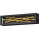 Styx LED 6 inch Black ADA Sconce Wall Light