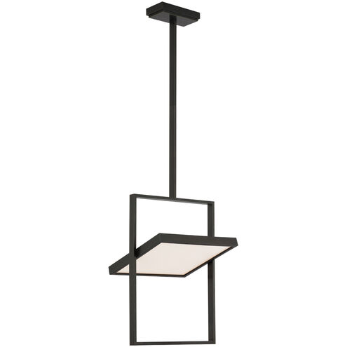 Lauren Rottet Entoure LED 17.25 inch Bronze Rotating Pendant Ceiling Light