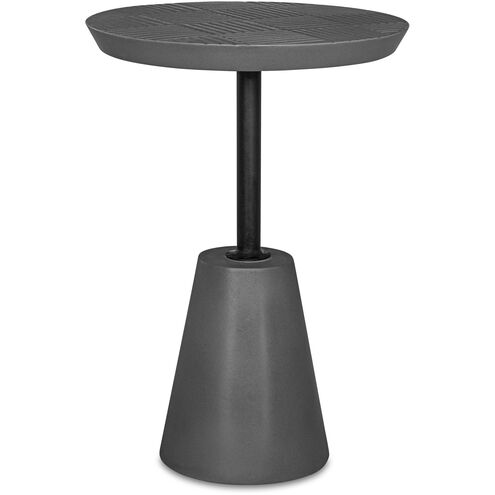 Foundation 20 X 13 inch Grey Outdoor Accent Table
