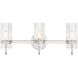 Brook 3 Light 4.50 inch Bathroom Vanity Light