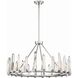 Watson 8 Light 32 inch Polished Nickel Chandelier Ceiling Light