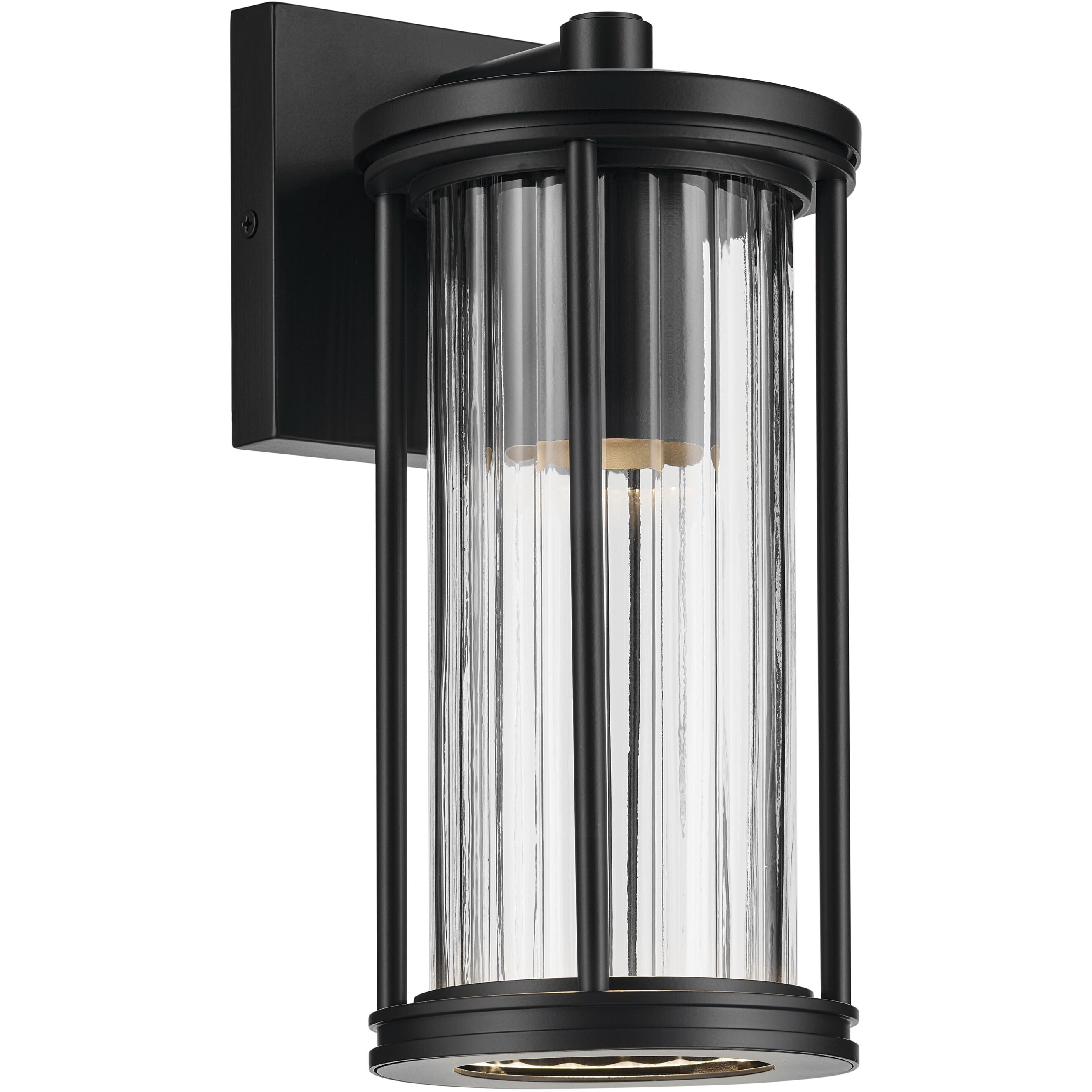 Barras 1 Light 11.5 inch Black Outdoor Wall Sconce