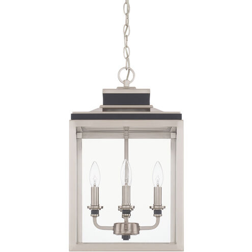 Tux 4 Light 12 inch Black Tie Foyer Ceiling Light
