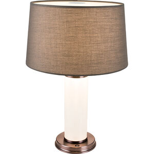 Quintas 20 inch 20.00 watt Deep Taupe Table Lamp Portable Light