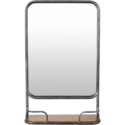 Carter 28 X 18 inch Light Grey Mirror, Rectangle