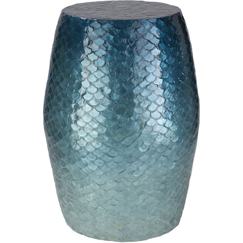 Blue Ocean 19.69 X 13.78 inch Aqua End Table