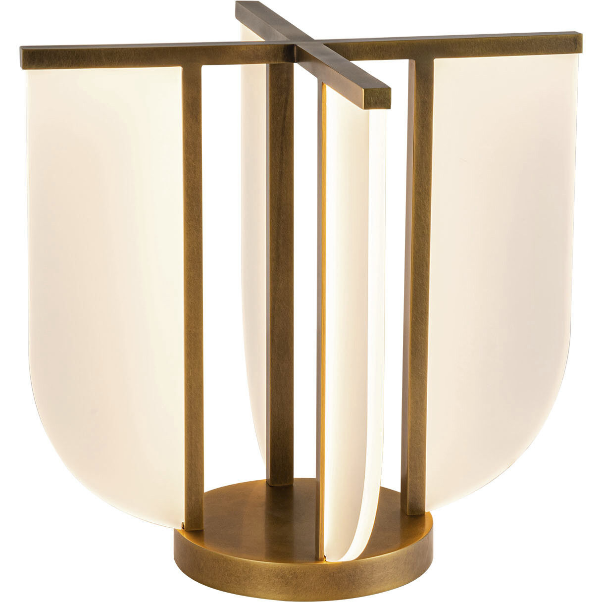 Anders 15.75 inch 20.00 watt Vintage Brass Table Lamp Portable Light