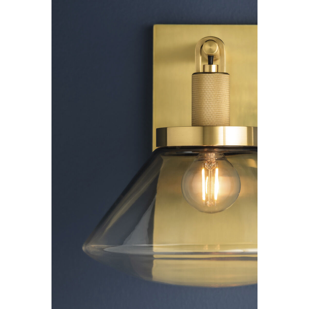 Mendon 1 Light 8.5 inch Aged Brass Wall Sconce Wall Light