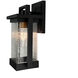 Port Charlotte LED 15.5 inch Matte Black Outdoor Wall Light