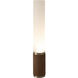 Tambo 28.4 inch 10 watt Weathered Brass and Walnut Table Lamp Portable Light