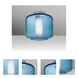 Niles 10 1 Light 10 inch Satin Nickel Semi-Flush Mount Ceiling Light