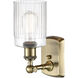 Ballston Hadley 1 Light 5 inch Antique Brass Sconce Wall Light in Incandescent, Clear Glass, Ballston