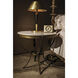 Byron 30 X 30 inch Aged Brass Side Table