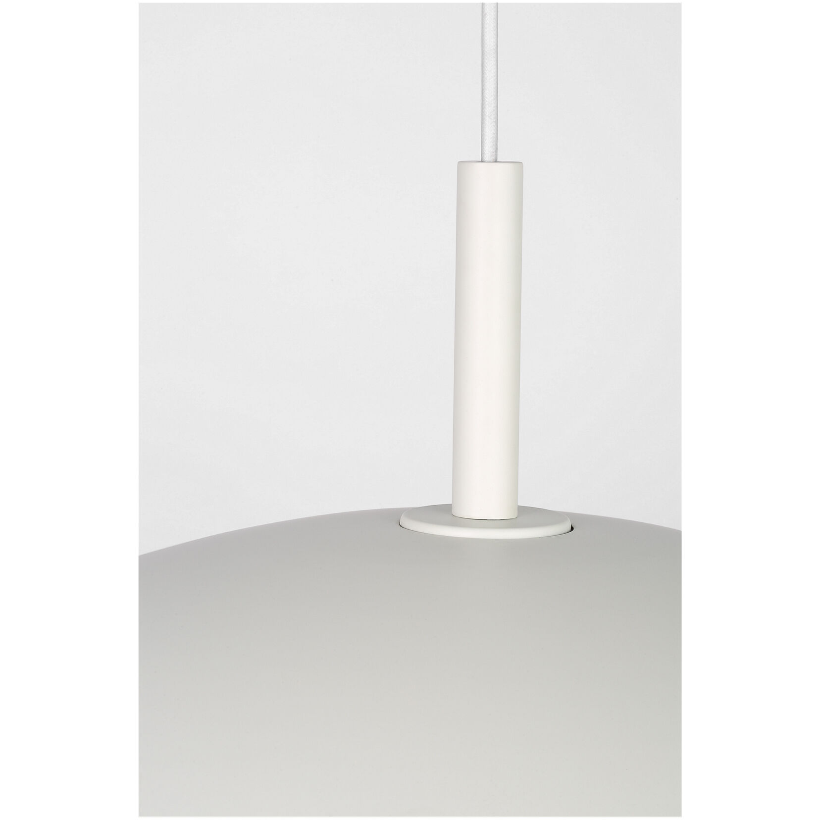 Mont LED 20 inch Matte White Pendant Ceiling Light