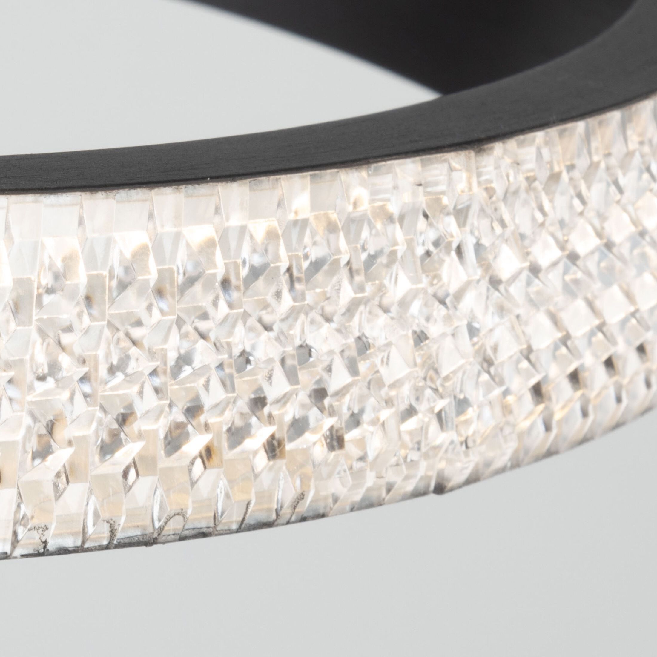 Nova 15.75 inch Matte Black Flush Mount Ceiling Light