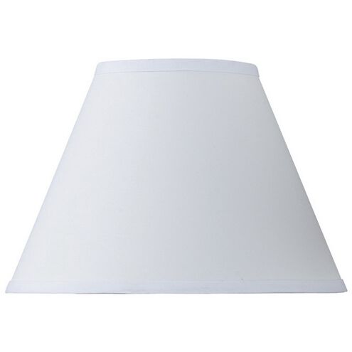 Empire White 11 inch Shade, Round