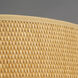 Prime LED 16 inch Flush Mount Ceiling Light in Grass Cloth