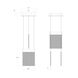 V Panels 3 Light 8.75 inch Polished Chrome Pendant Ceiling Light