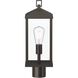 Cantley 1 Light 18.25 inch Antique Bronze Outdoor Post Mount Lantern Light
