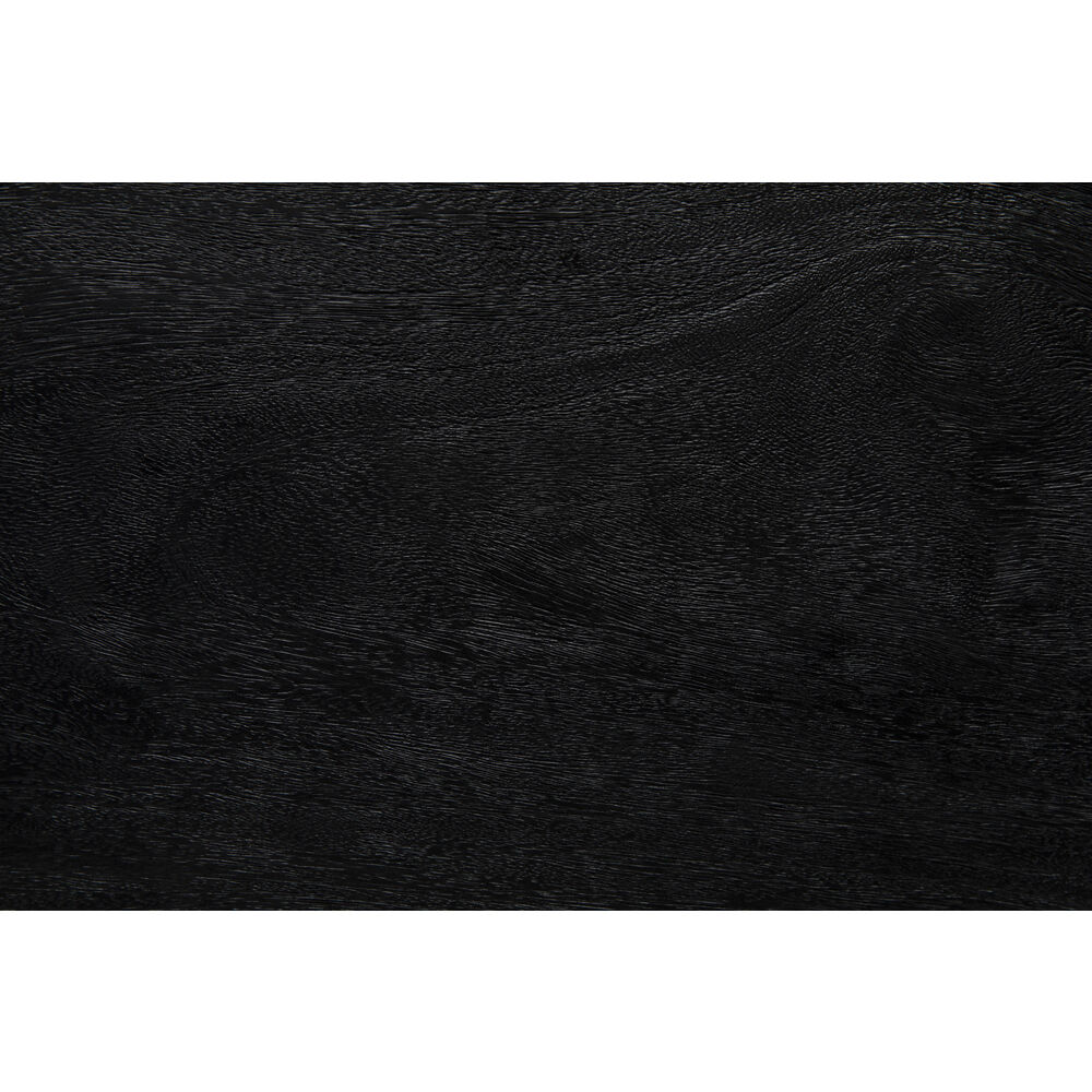 Kazuo 19.5 inch Burnt Black Stool